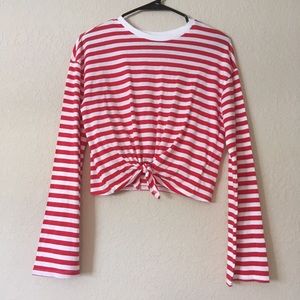 Brand new H&M long sleeved top (cropped)